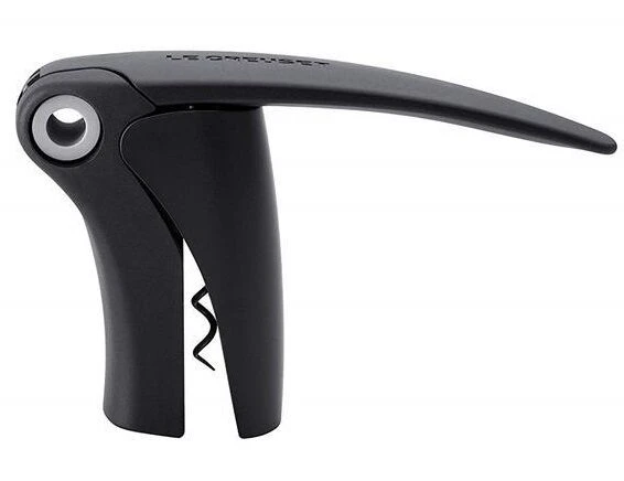 Le Creuset Screwpull LM-150 Kurkentrekker 18 Cm Kunststof Zwart