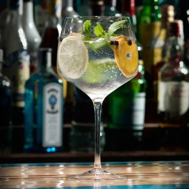 100% Chef Ori Gin Tonic Glas ø 12 Cm H 24 Cm 900 Ml Glas 6 Stuks - Image 3