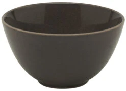 Broste Copenhagen Nordic Coal Kom ø 15 Cm Aardewerk Bruin