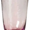 Broste Copenhagen Hammered Tumbler 500 Ml ø 9,2 Cm H 13,5 Cm Glas Paars