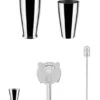Alessi Lunar Eclipse Cocktailset Rvs 4-delig