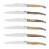 Laguiole En Aubrac Steakmes 11,5 Cm Hoorn Bruin 6 Stuks