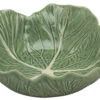 Bordallo Koolblad Schaal ø 22,5 Cm Aardewerk Groen