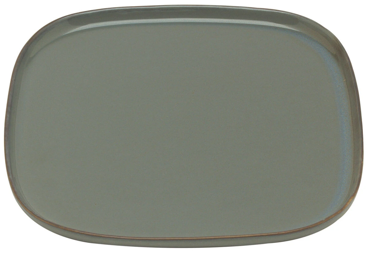 Serax Terres De Rêves Bord 25,5 X 25,5 Cm Stoneware Smokey Blue