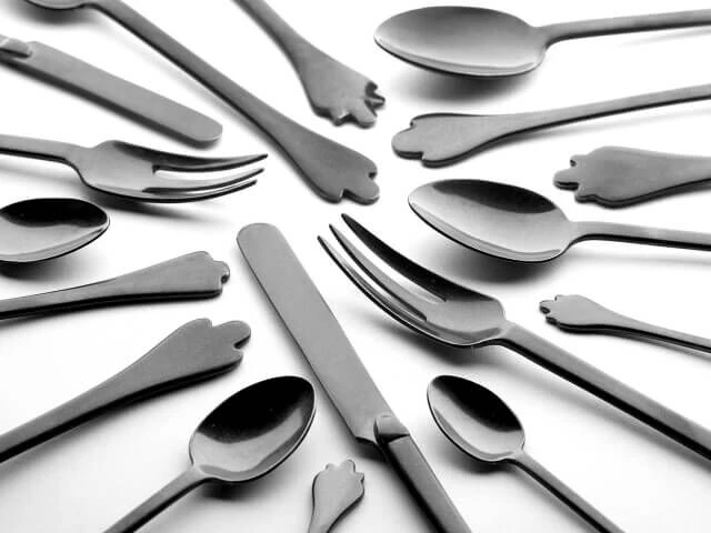 Serax Merci Mix 4-5-6 Koffielepel Antraciet Stone Wash 3 Stuks - Image 3