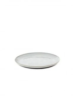 Serax Terres De Rêves Bord L ø 26 Cm Stoneware Wit