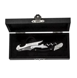 Laguiole Style De Vie Luxury Line Kurkentrekker Zwart Ebbenhout