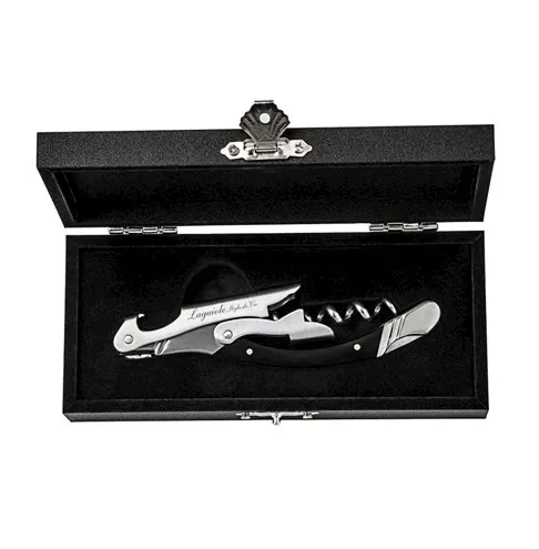 Laguiole Style De Vie Luxury Line Kurkentrekker Zwart Ebbenhout