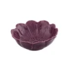 Bordallo Flora Schaal 495 Ml Aardewerk Paars