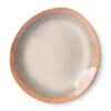 HK Living 70's ACE6872 Earth Dinerbord ø 29 Aardewerk Beige 2 Stuks