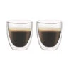 Oldenhof Thermo Dubbelwandig Espressoglas 80 Ml Glas 2 Stuks