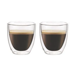 Oldenhof Thermo Dubbelwandig Espressoglas 80 Ml Glas 2 Stuks